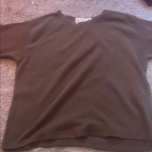 Brown large tee shirt
